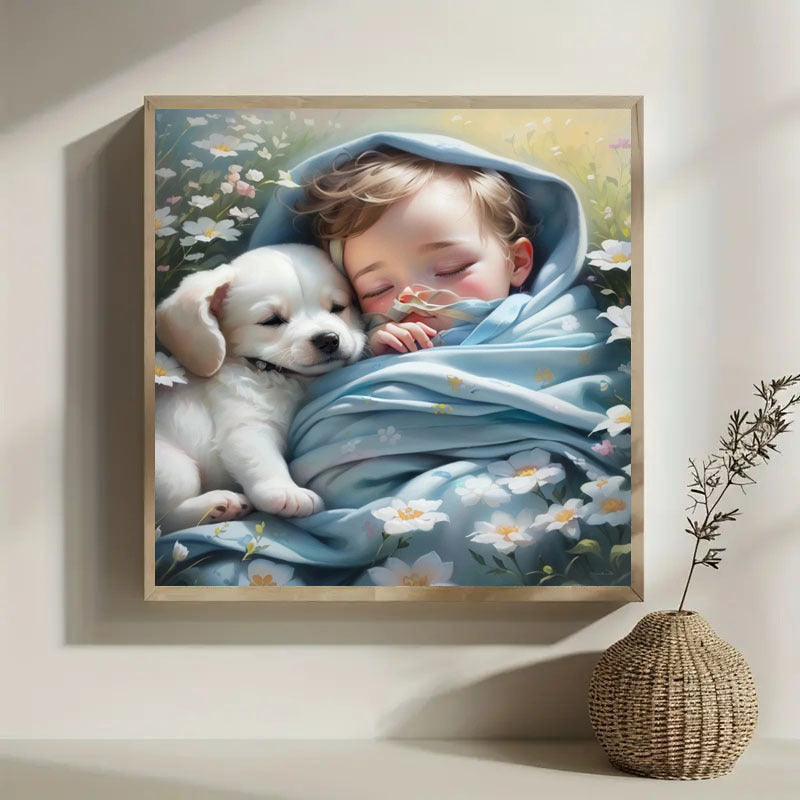5D DIY Diamond Painting Set - Full Diamond Round Water Diamond Art