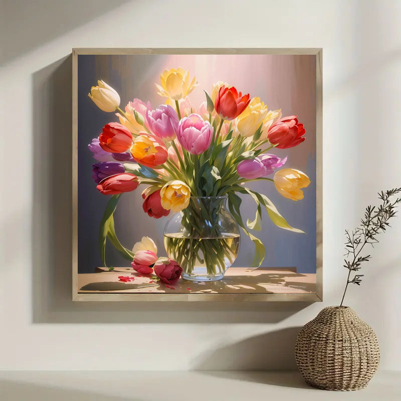 5D DIY Diamond Painting Set - Full Diamond Round Water Diamond Art