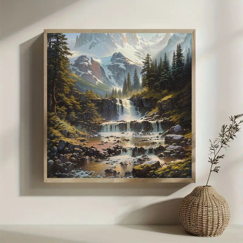 5D DIY Diamond Painting Set - Full Diamond Round Water Diamond Art