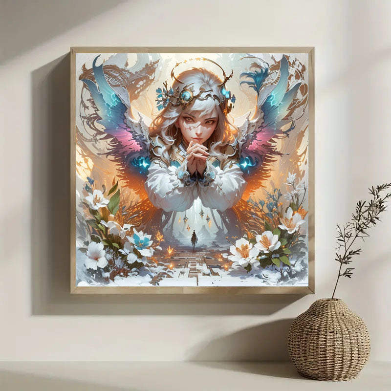 5D DIY Diamond Painting Set - Full Diamond Round Water Diamond Art