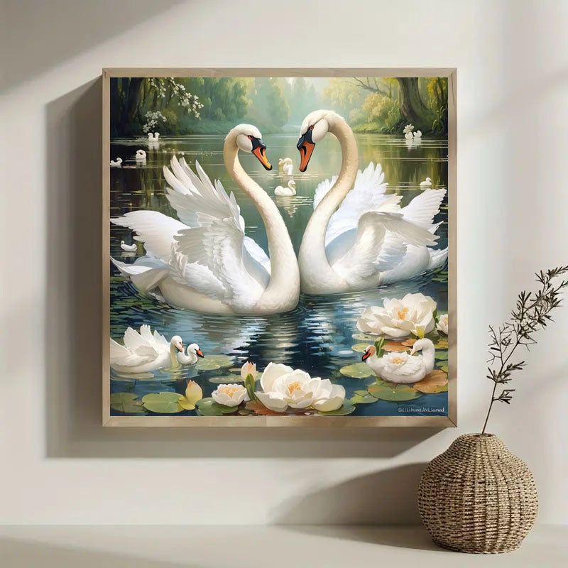 5D DIY Diamond Painting Set - Full Diamond Round Water Diamond Art