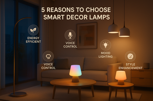 5 Reasons Why Smart Decor Lamps Are a Must-Have in Modern Apartments