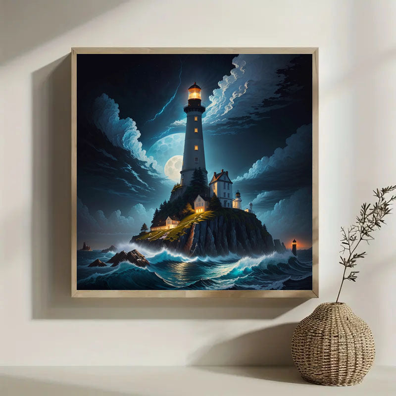 5D DIY Diamond Painting Set - Full Diamond Round Water Diamond Art