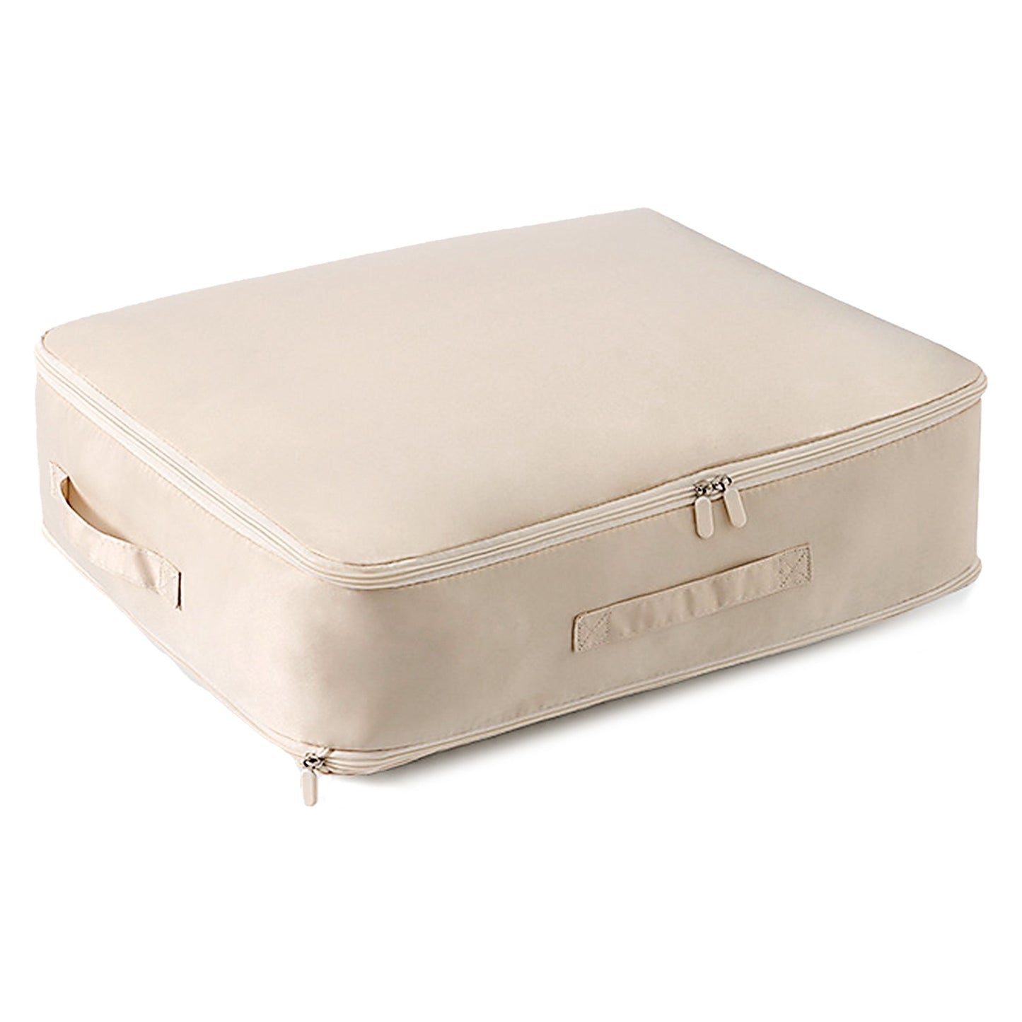 1Pc Foldable Storage Bag For Comforter Quilt Blanket Clothes Pillows Beddings With Dual Zippers