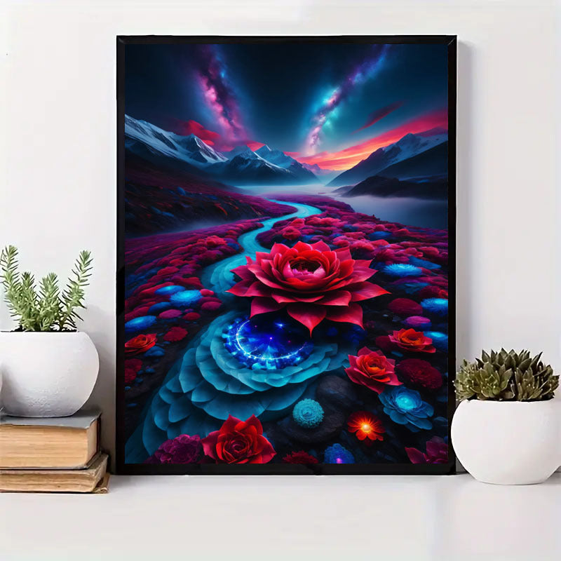 5D DIY Diamond Painting Set - Full Diamond Round Water Diamond Art