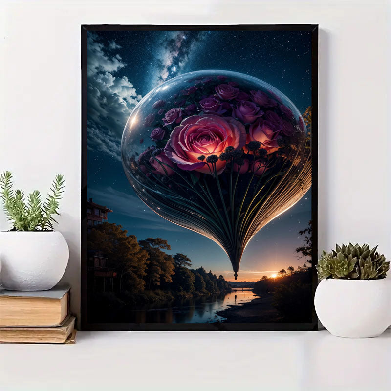 5D DIY Diamond Painting Set - Full Diamond Round Water Diamond Art