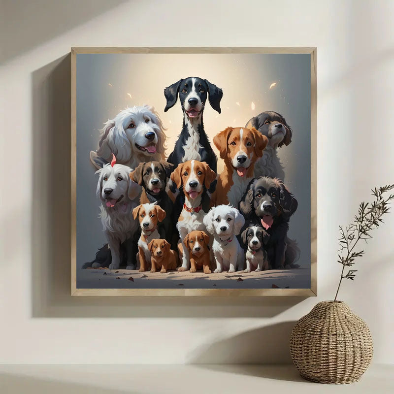 5D DIY Diamond Painting Set - Full Diamond Round Water Diamond Art
