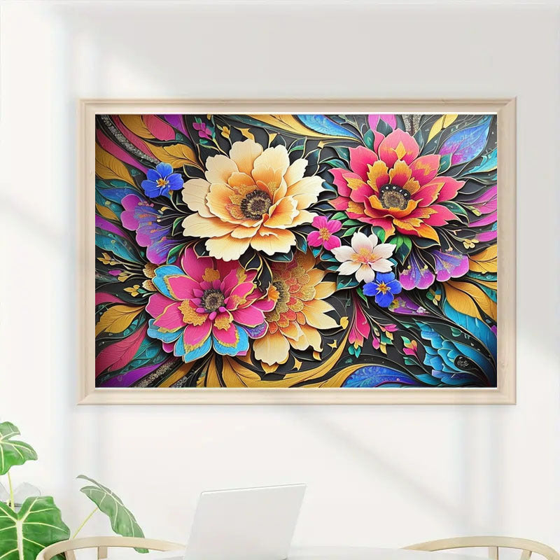 5D DIY Diamond Painting Set  Full Diamond Round Water Diamond Art