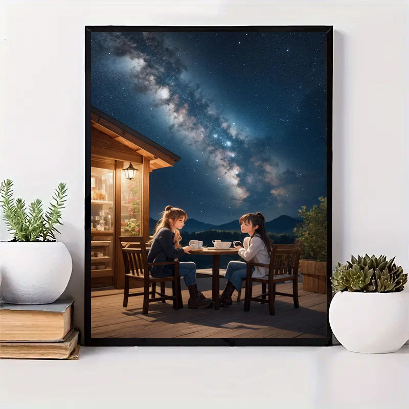 5D DIY Diamond Painting Set - Full Diamond Round Water Diamond Art