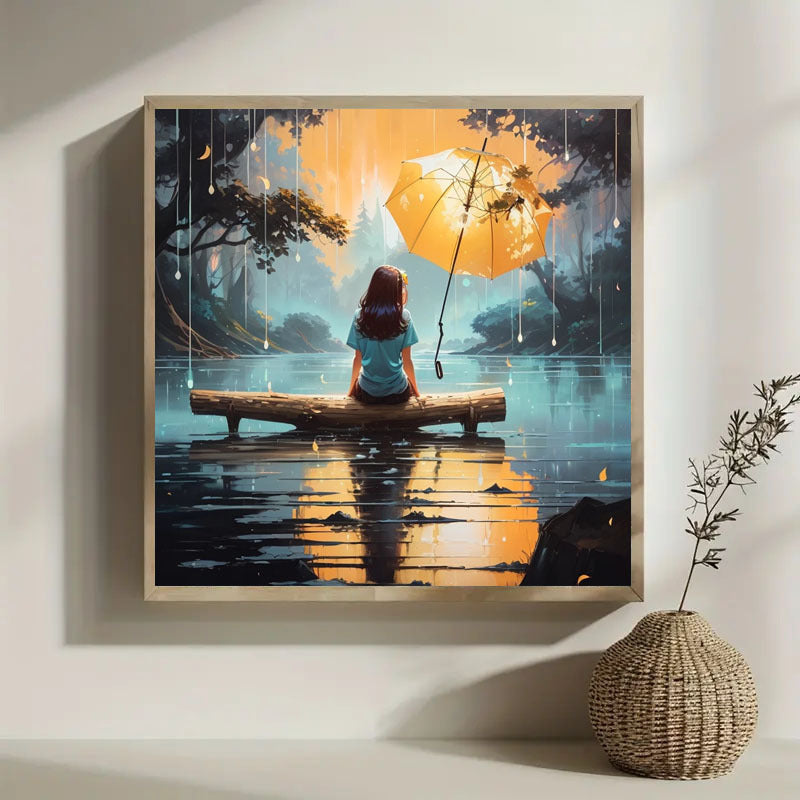 5D DIY Diamond Painting Set - Full Diamond Round Water Diamond Art