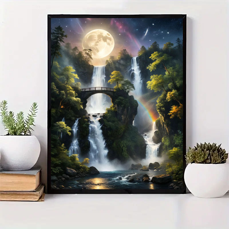 5D DIY Diamond Painting Set - Full Diamond Round Water Diamond Art