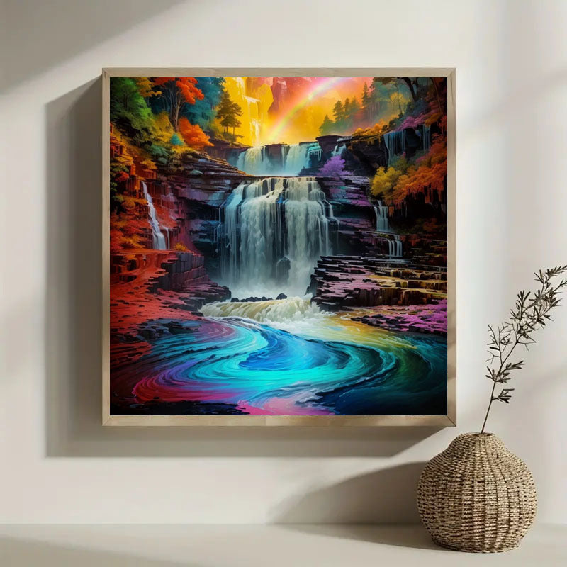 5D DIY Diamond Painting Set - Full Diamond Round Water Diamond Art
