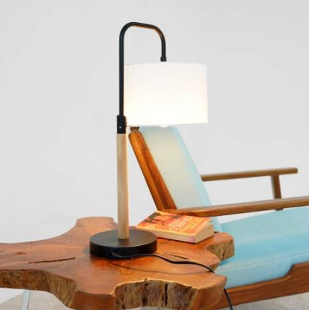 New Design Small Modern Stylish Desk Lamp In Stock In The United States,Easy To Install For Bedside Table Lamp, Night Light, Study Lamp, Arcus Paniz Simple Table Lamp With Cylinder Shade 110V